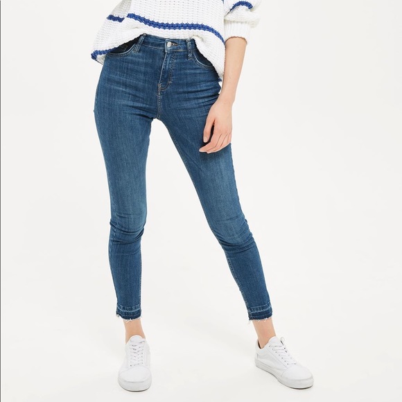 authentic raw hem jamie jeans